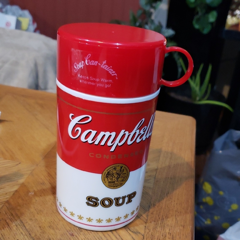 Campbell's Soup Mug with Lid